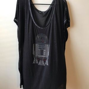 Thin Star Wars beach tank